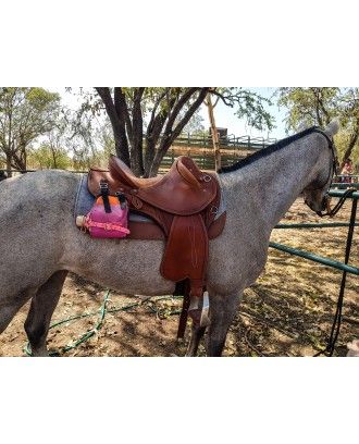 TEXAS TEA DROVER 2017 chestnut leather seat one 14 one 15 inch available - Leather Stock Saddles