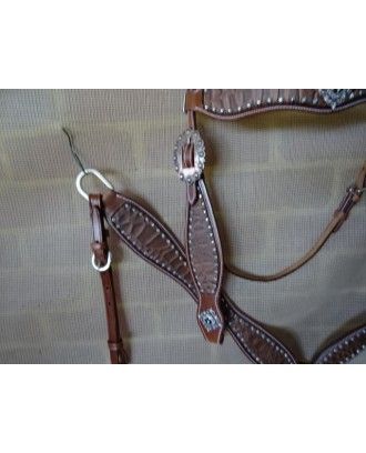 Bridle and Breastplate Set RI810 - Western Bridles and breastplates