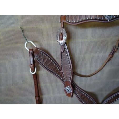 Bridle and Breastplate Set RI810 - Western Bridles and breastplates