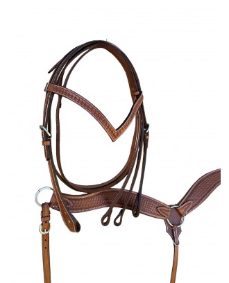 Western bridle 328b basket...