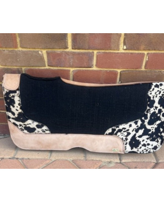 Saddle Pad - Black wool...