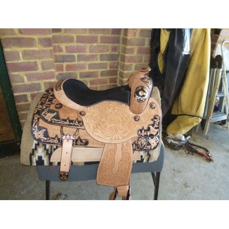 Western show saddle model 740415 - Western Show