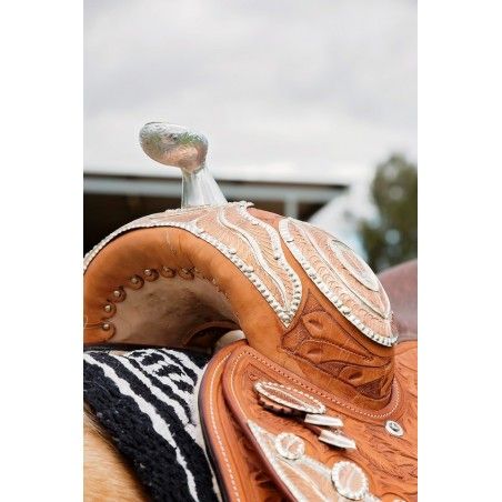 western show saddle Santa Cruz model 1034 - Western Show