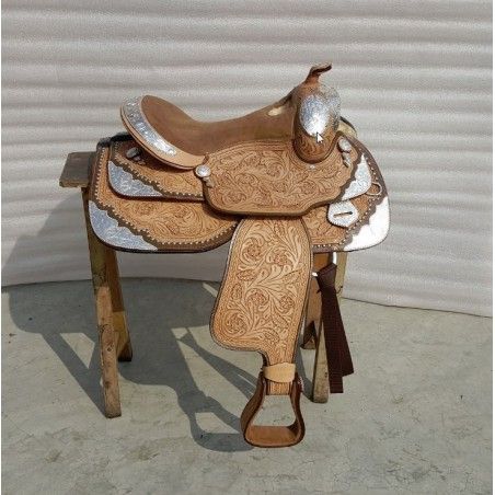 Western show saddle model Santa Cruz 1434 london - Western Show