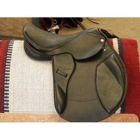 show saddle Toulouse All Purpose model 3 synthetic  - Synthetic English Saddles