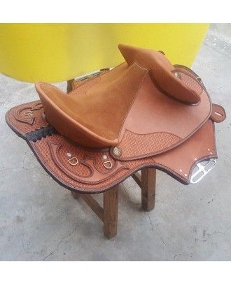 Texas Tea Campdraft and polocrosse sports fender model 8095s - Leather Stock Saddles