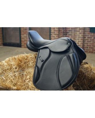 show saddle Toulouse Close contact model 1 synthetic  - Synthetic English Saddles