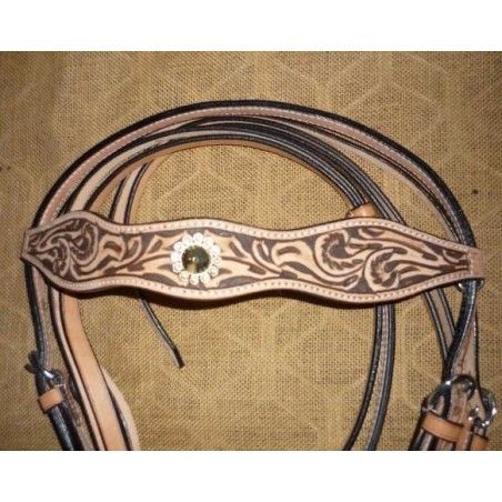 Bridle and Breastplate Set RI119 - Western Bridles and breastplates