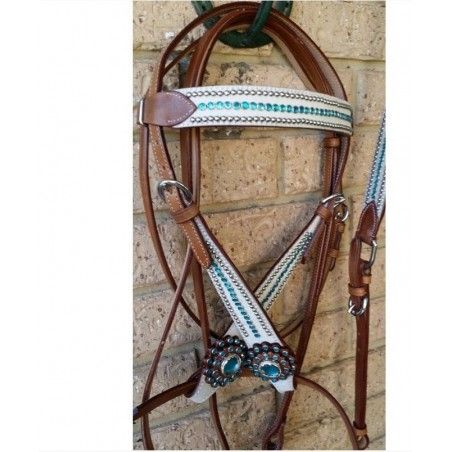 Bridle and Breastplate Set RI870 - Western Bridles and breastplates
