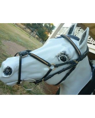 English show bridle Platinum Show Series Bridle Grackle - English bridles and breastplates